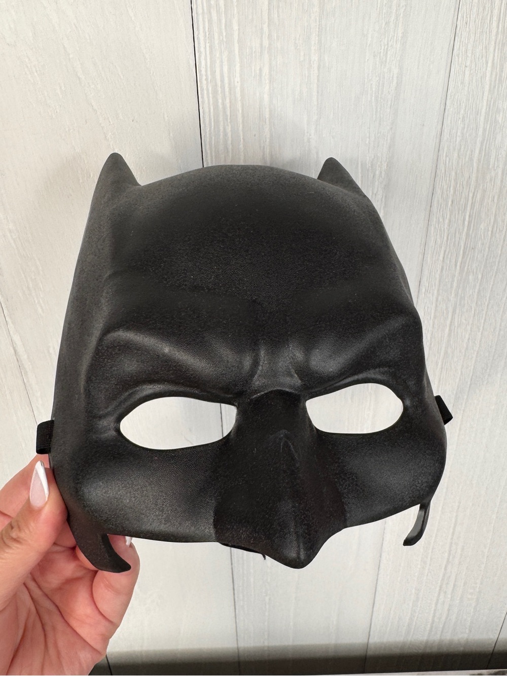 Kids Black Batman Costume Mask